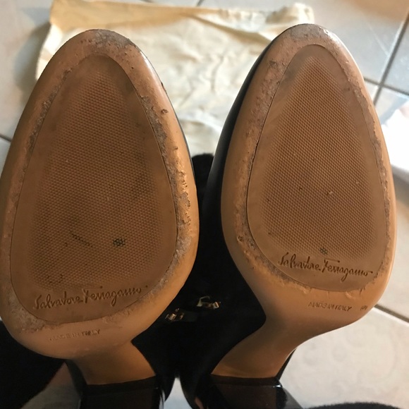 Salvatore Ferragamo Loris Rabbit fur boots - Picture 5 of 6